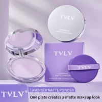 Кросс-бордерный крем для макияжа TVLV лавандовый, водостойкий и устойчивый к поту, натуральный нюдовый макияж, долговечная фиолетовая пудра