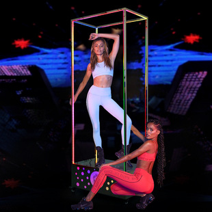 Bar Point stage atmosphere props dancing stage point jumping stage mobile stage led luminous nightclub interactive point dancing stick