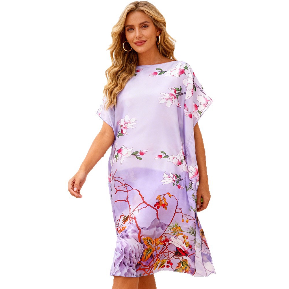 Ventas transfronterizas calientes de moda europea y americana vestido de playa bikini camiseta elegante falda protectora solar chal