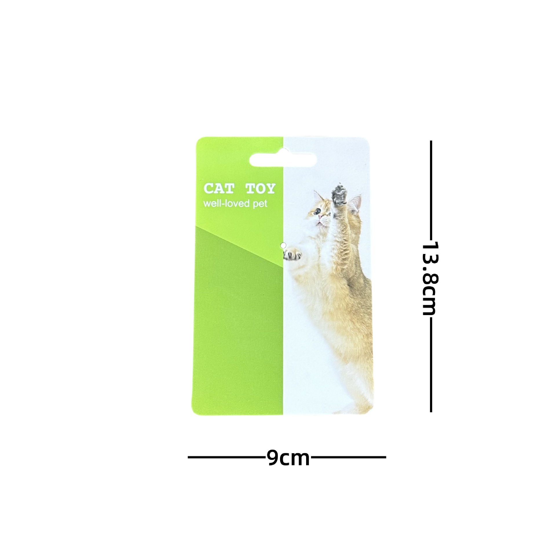 새로운 고양이 장난감 판지(손님이 직접 준비한 총 바늘)