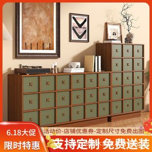 Medieval Style Chest of Drawers French Retro Living Room Side Cabinet Bedroom Storage Cabinet Bedside Cabinet Drawer Cabinet Storage Cabinet