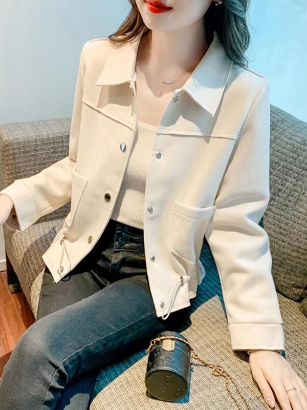 小香风夹克短外套女春秋2025早春新款上衣百搭休闲小个子收腰风衣|undefined
