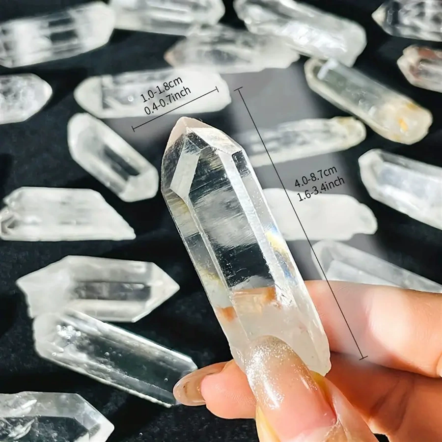White white crystal, natural ore for pillar, magnetic single crystal, Birthday gift