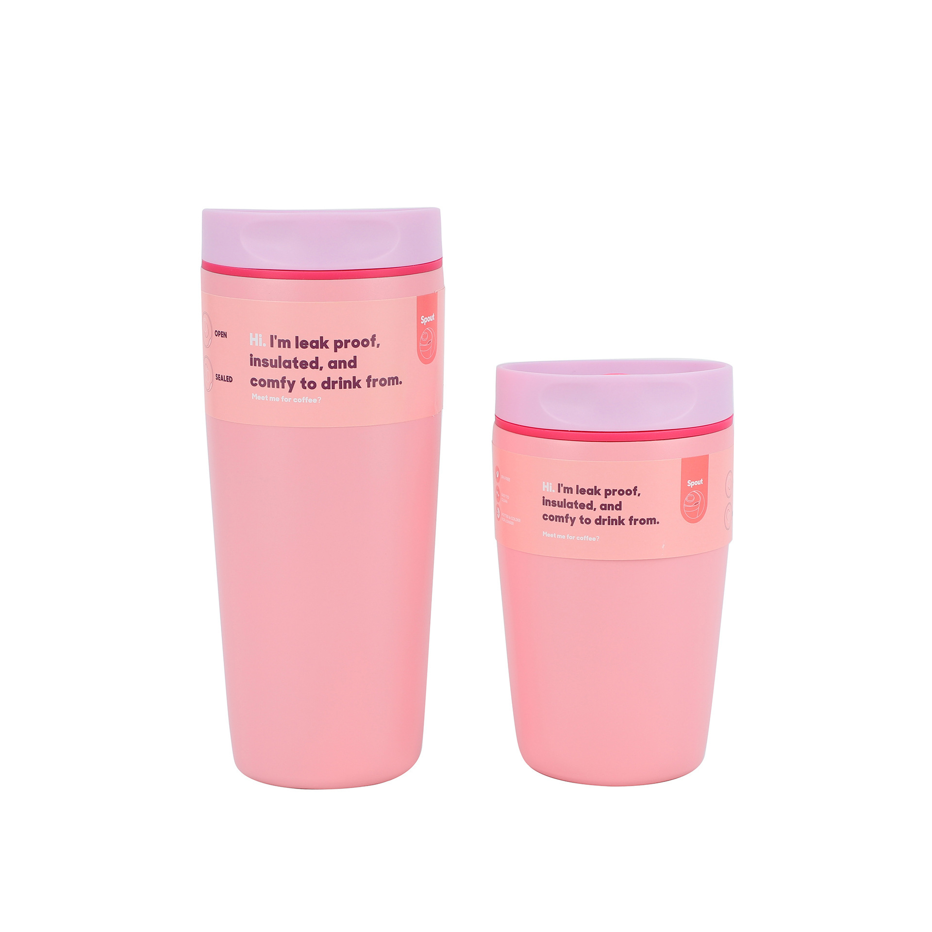 Nuevo Amazon owala la misma taza de café 304 taza de acero inoxidable taza de agua portátil para niñas de oficina