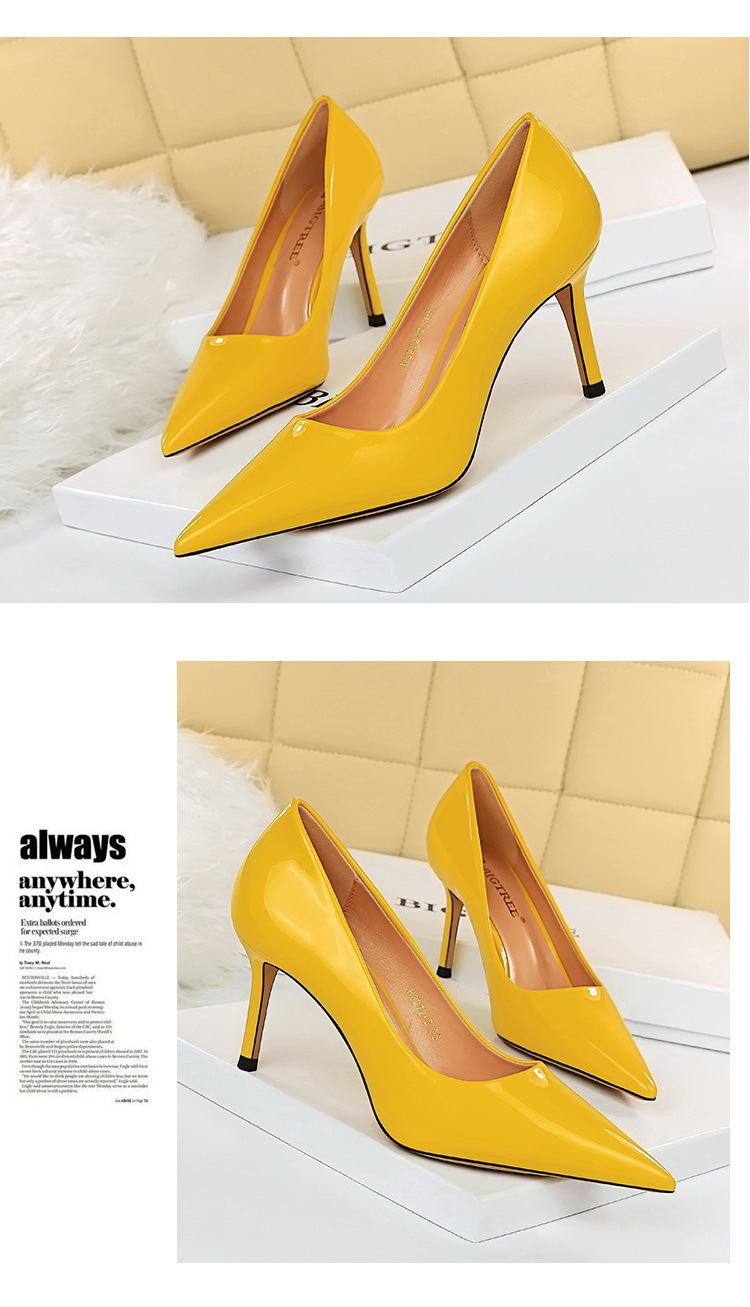 Dames lak high heels met puntige neus voor formele gelegenheid_voghion.com