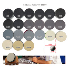 VIBRATITE 996A+ 2-inch 50mm Upgraded Disc Abrasive Sandpaper with Backing Felt for Dry & Wet Grinding—Wholesale Price