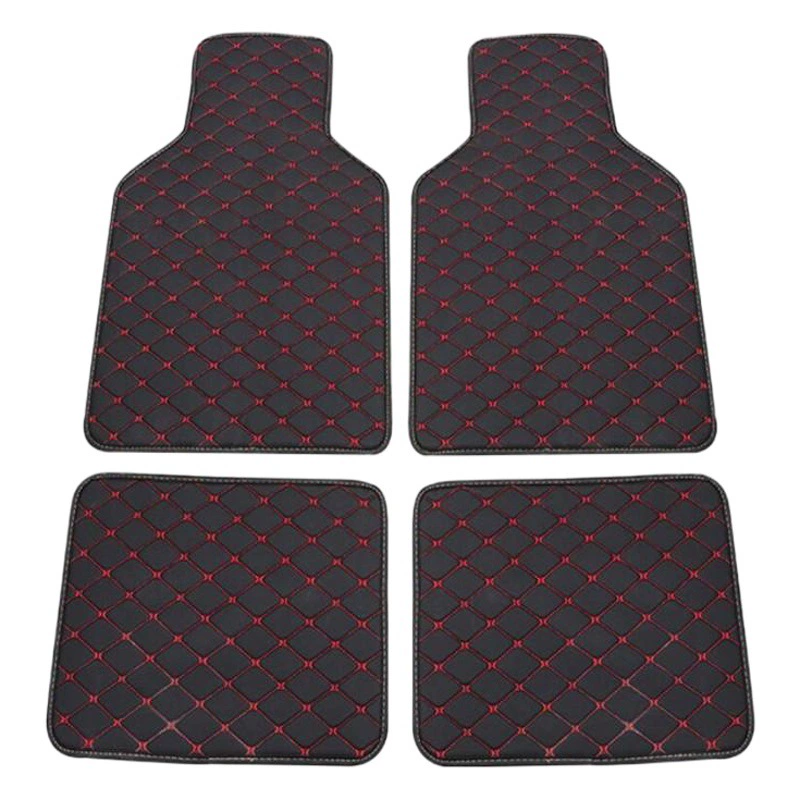 GM коврик для ног AliExpress Amazon Ebay водонепроницаемый стеганый вышитый автомобильный коврик для ног правый руль водостойкая износостойкая кожа