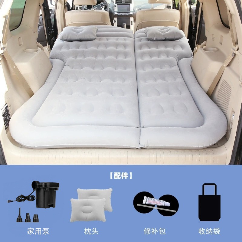 Qìchē – Vehicle-mounted inflatable bed Rear Mattress - replace-home-pump-suv-honeycomb-grey