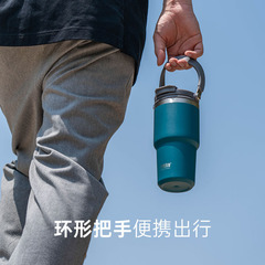 Taishuo new product portable ice tyrant car cup car coffee cup stainless steel large capacity thermal insulation sports pot foreign trade