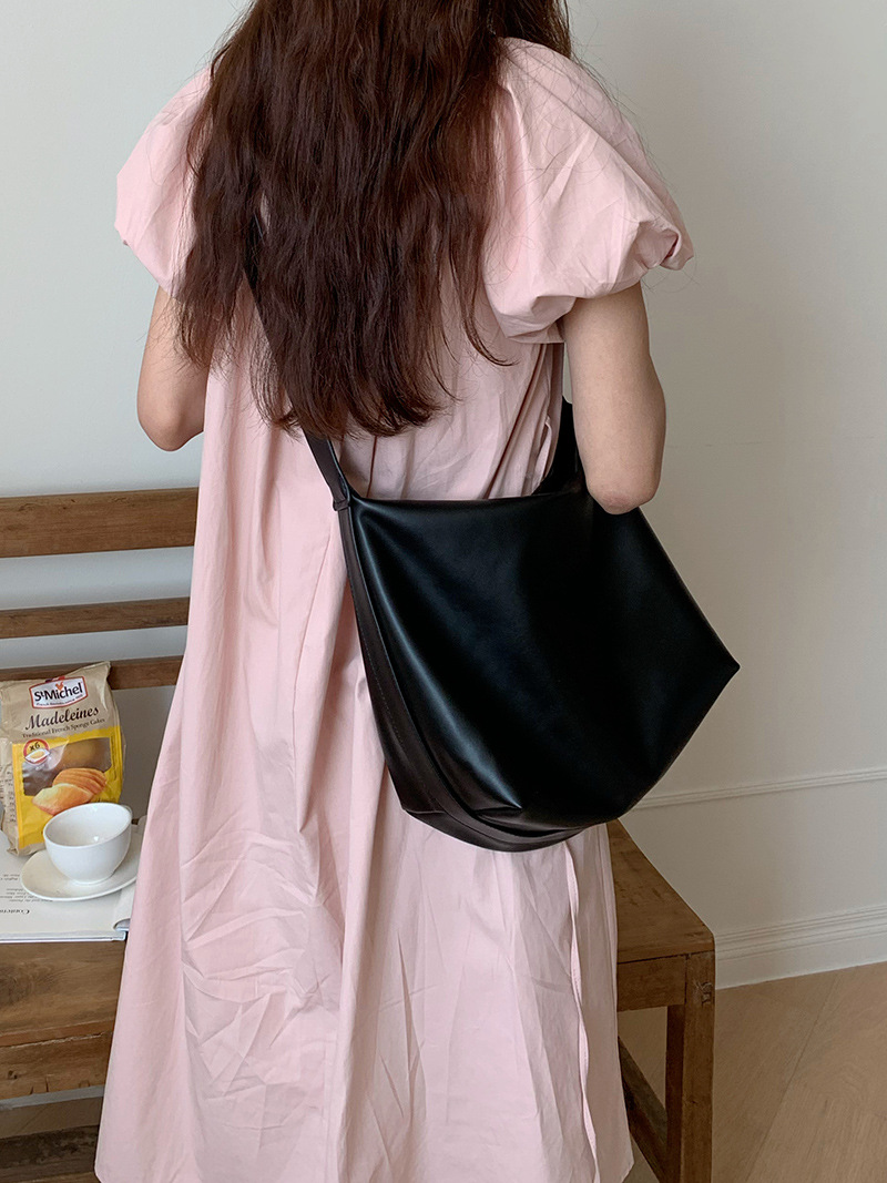 Ny uformell mote enkel sommer for kvinner, stor kapasitet crossbody-veske, kontorpendlerveske_voghion.com