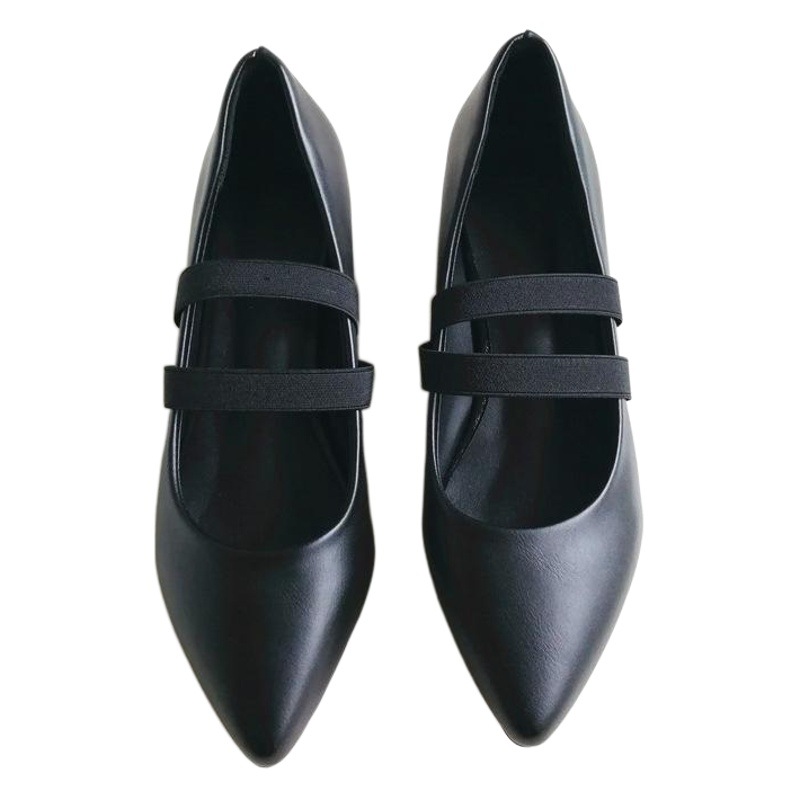 Listo para usar tacones altos anti-caída talón vinculante cordones de los zapatos de las mujeres Cordones elásticos sin tacón con cordones elásticos todo partido