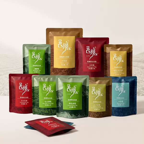 Yijin Small Sachet Tea, Green Tea, Black Tea, Oolong Tea, Tea Leaves, Individual Small Sachet Tea