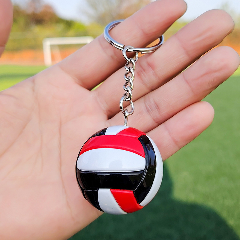 Llavero de voleibol, bolsos, colgantes, colgantes, recuerdos deportivos para estudiantes, premios de competiciones deportivas, regalos creativos
