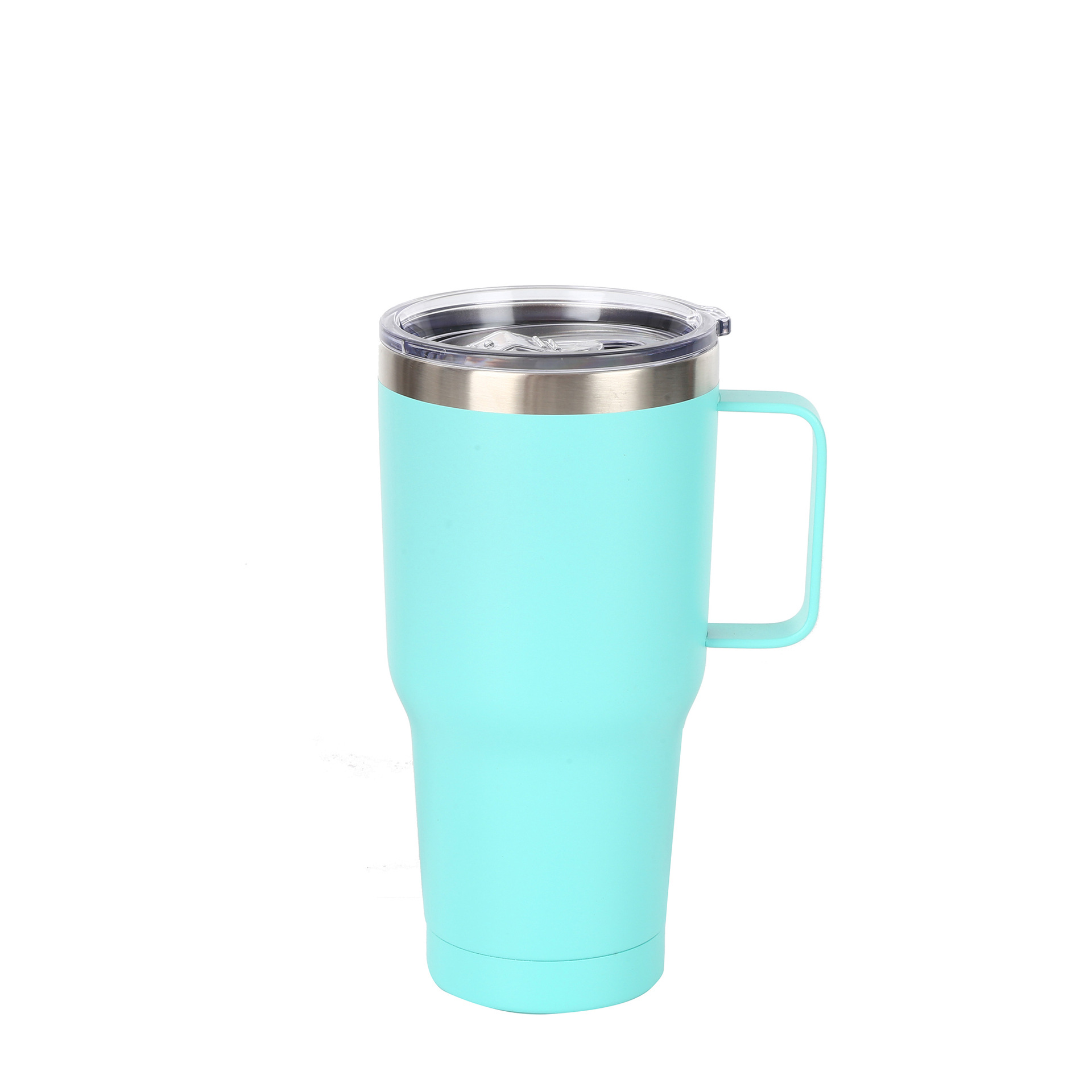 Taza de vacío de acero inoxidable transfronteriza, taza de hielo rociado, taza de paja, taza de agua para automóvil, taza de cerveza, taza de automóvil en forma de cintura