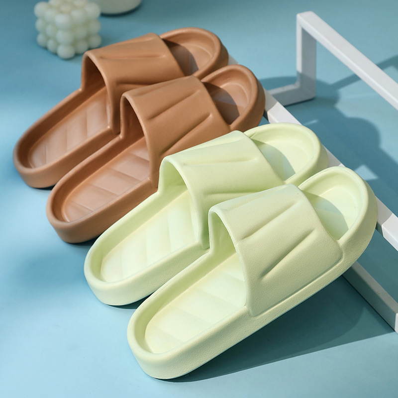 Men's Summer Slippers for Couples, Hotel Bathroom Shower Eva Outdoor Non-Slip Thick-Soled Sandals, Women's Wholesale for Market Stalls