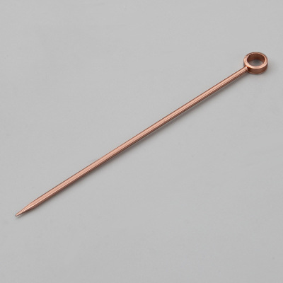 304 de acero inoxidable ensalada vino cóctel aguja decorativa animal fruta palo transfronteriza con una variedad de ventas directas de la fábrica