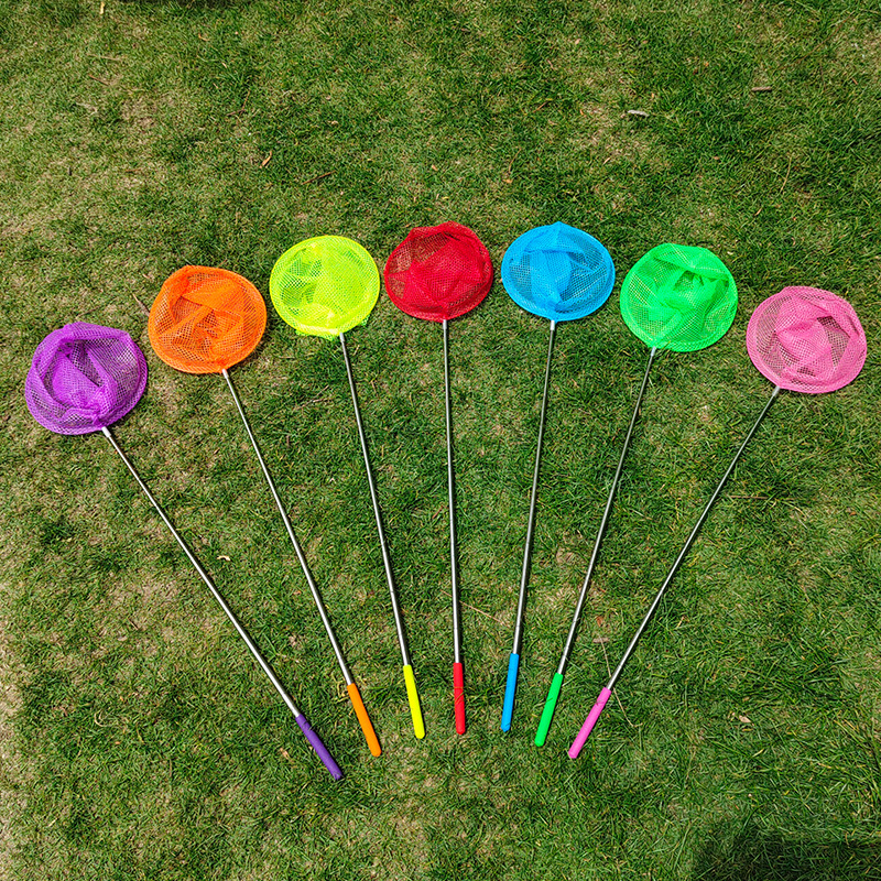 Telescopic fishing net