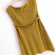 Foreign Trade 2025 Spring New dress Women's Slim-fit Slimming Casual Sling Silk Satin Texture Niche 2303331