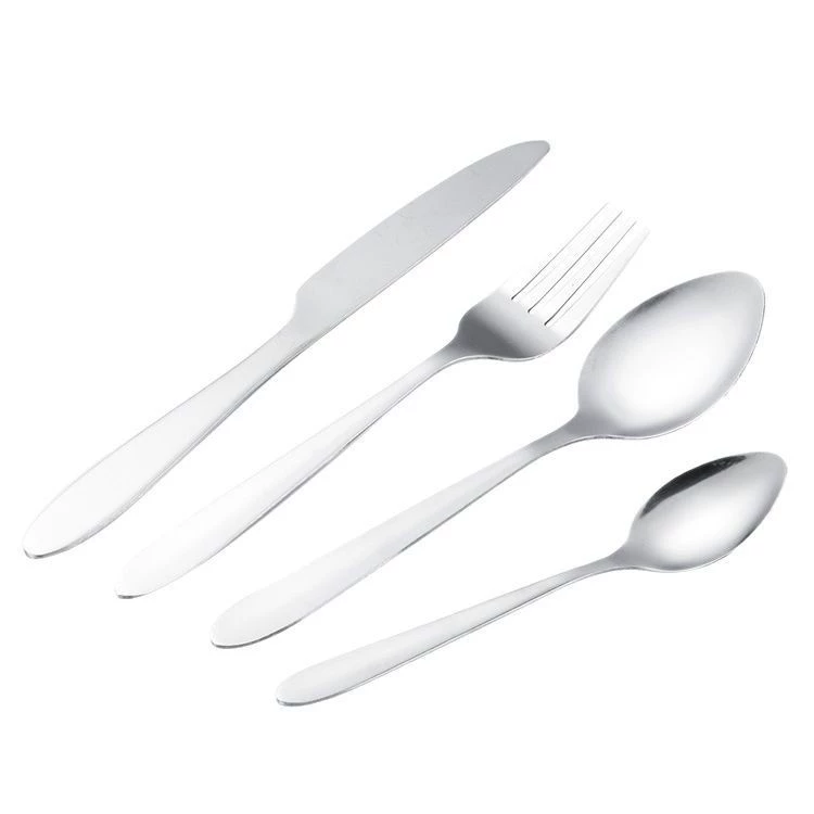 Tableware stainless steel, set, mirror effect, Birthday gift