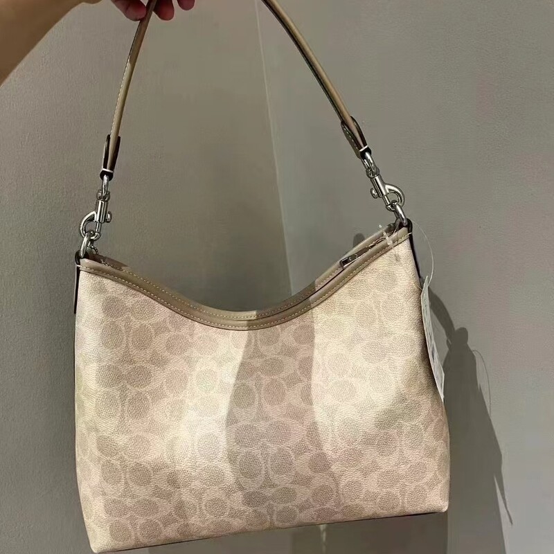 New Koujia Laurel Embossed Hobo Bag Versatile Letter Print Underarm Bag Crossbody Shoulder Large Capacity Tote Bag New Koujia Laurel Embossed Hobo Bag Versatile Letter Print Underarm Bag Crossbody Shoulder Large Capacity Tote Bag