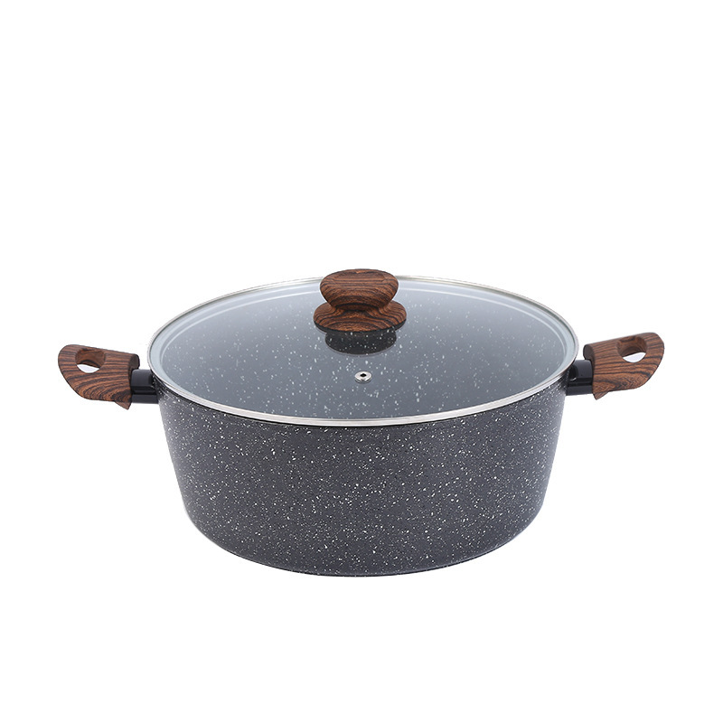 グラナイト麦飯石くっつかない調理器具セット火感知底復底食器洗い機pfoa free|undefined