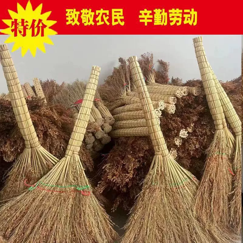 Durable school broom, DIY