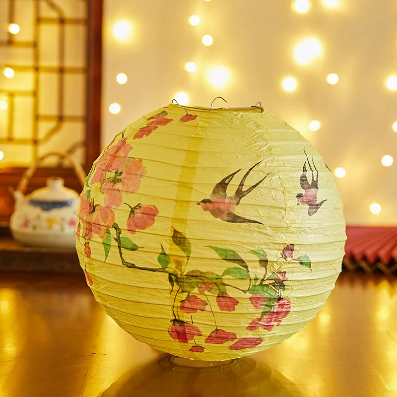2025 New Style Fortune Mid-Autumn Festival National Style Lanterns National Day Decoration Handmade Lanterns Shopping Mall Window Spring Festival Lanterns