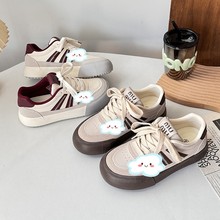 爱得梦复古德训鞋2024春夏新款时尚拼接百搭透气休闲鞋女TP393