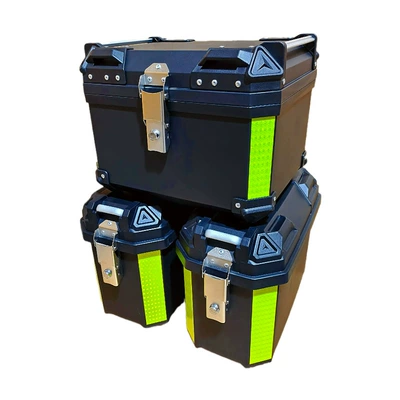 Tool Box, Storage Box, Electric car tail box - three-box-model-black-side-box-36l47l-tail-boxmounting-bracket-tail-rack-model