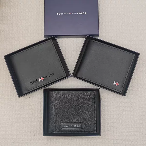 Tom26 Spring/Summer New Men's Business Casual Portable Multi-Card Slot ID Coin Card Holder Wallet