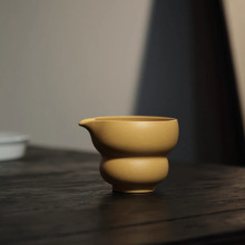 宜兴紫砂【葫芦公道】精品段泥180c福禄公道杯分茶器实用功夫茶具