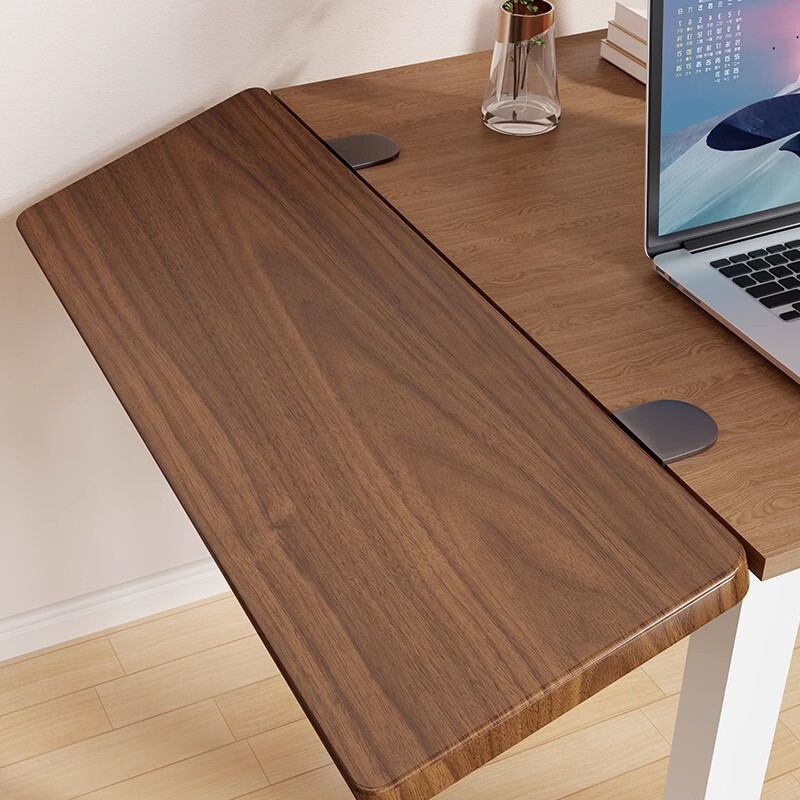 Desktop Extension Board Office Desk Foldable Widened Extended Extension Board No-Drill Hand Rest Desk Expansion Tool