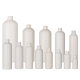 Spot wholesale 100ml round shoulder bottle plush material empty bottle press cap round bottle pe plastic bottle