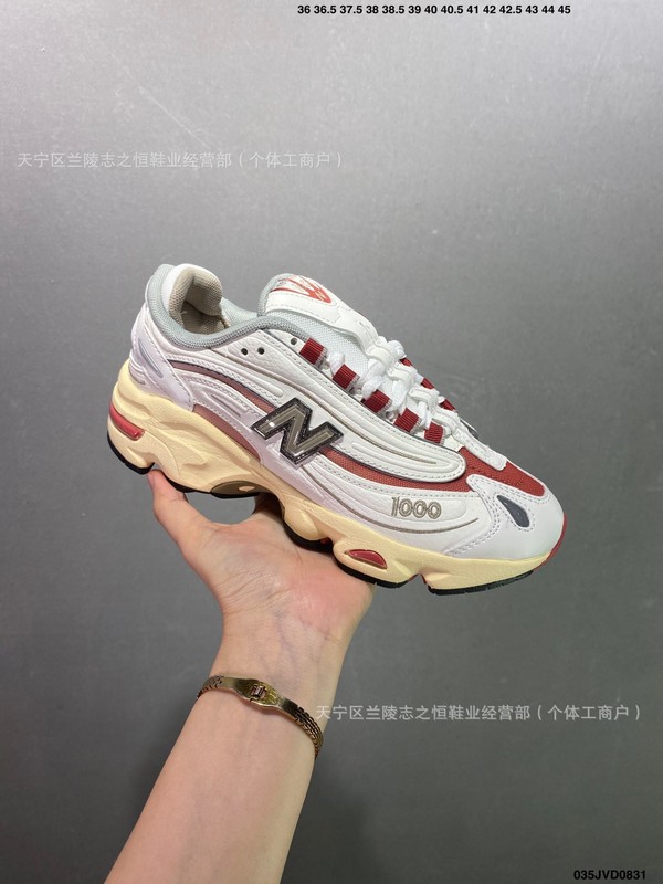 2025 新しいクロスボーダー NB1000 男性と女性の厚い底の快適で多用途のスポーツ ランニング シューズ カジュアル ダッド シューズ|undefined