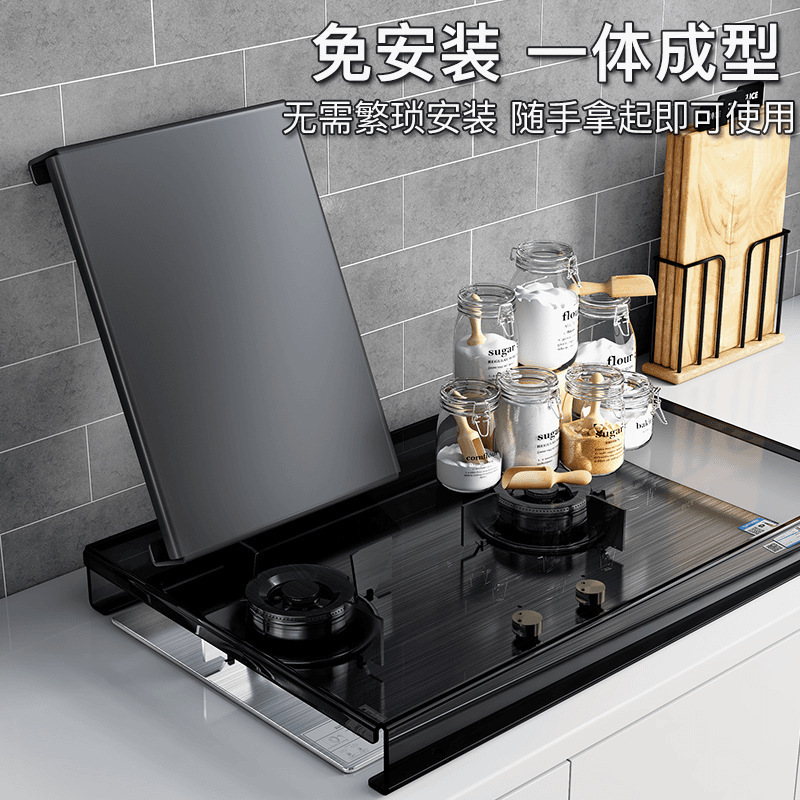 厂家直销家用厨房置物架灶台盖板加厚微波炉支架燃气灶加高收纳架|undefined