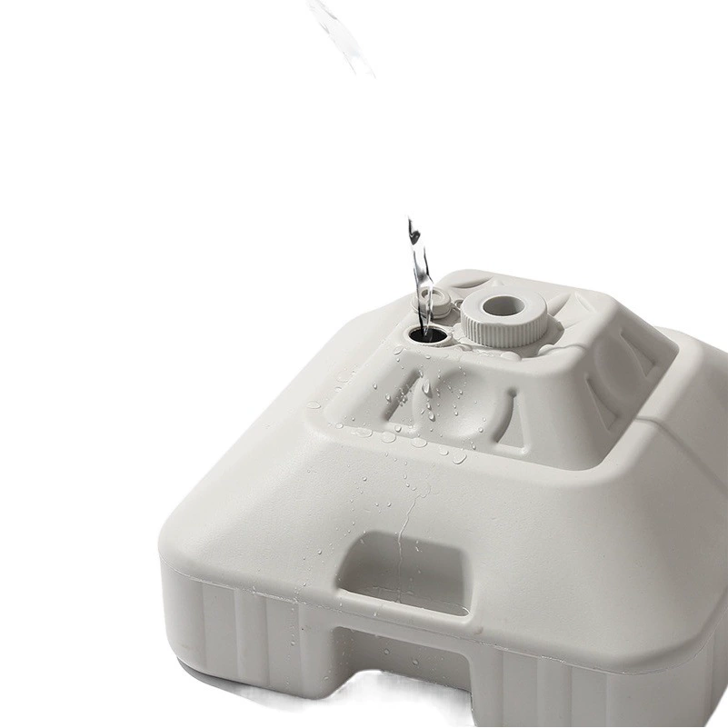 Zunchi Средняя колонна Зонтик Резервуар для воды Открытый солнцезащитный Зонт База Пластиковый зонтик База Зонт Пирс Солнцезащитный Зонт Инъекция воды Инъекция песка Простая