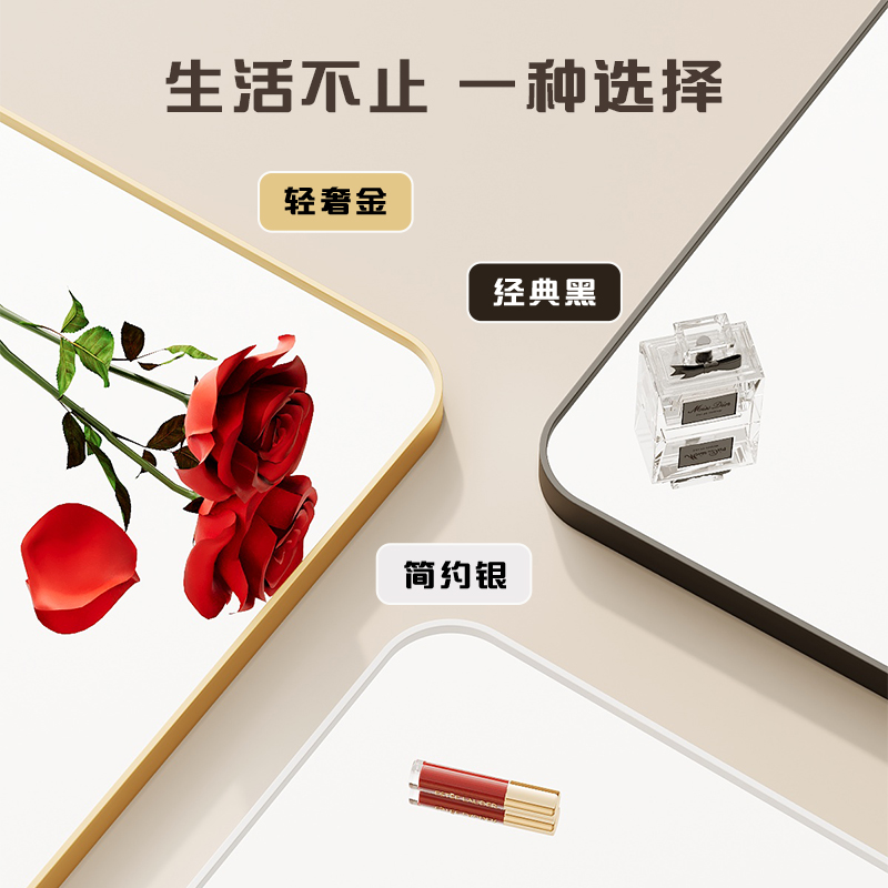 Espejo de cuerpo entero, espejo de piso, dormitorio simple para el hogar, espejo de tocador de pared para colgar en la pared, espejo de tocador para niñas de celebridades de Internet