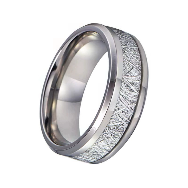 Fashionable ring stainless steel, accessory for men and women, for import, direct factory sales