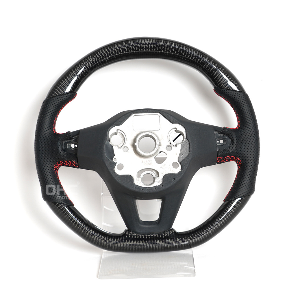 Suitable for Volkswagen Passat PASSAT ARTEON/T-CROSS T-ROC intelligent steering wheel carbon fiber modification