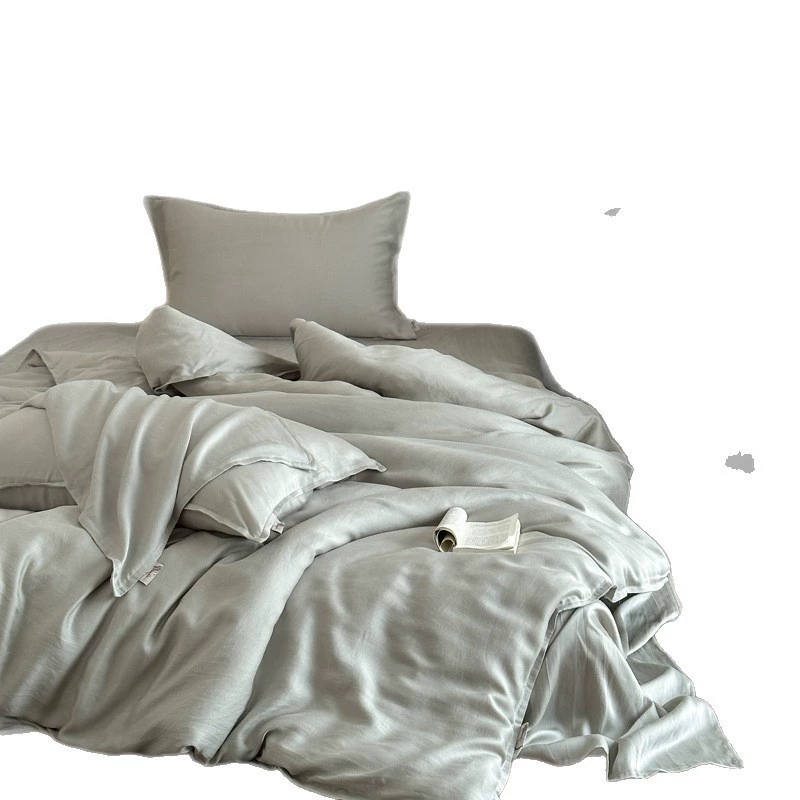 Набор: простыня, пододеяльник, японская кафтана? bedspread confusion. Wait. We must translate carefully. Provide translations for product titles:
