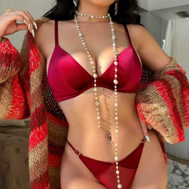 文胸套装;情趣套装;无钢圈文胸