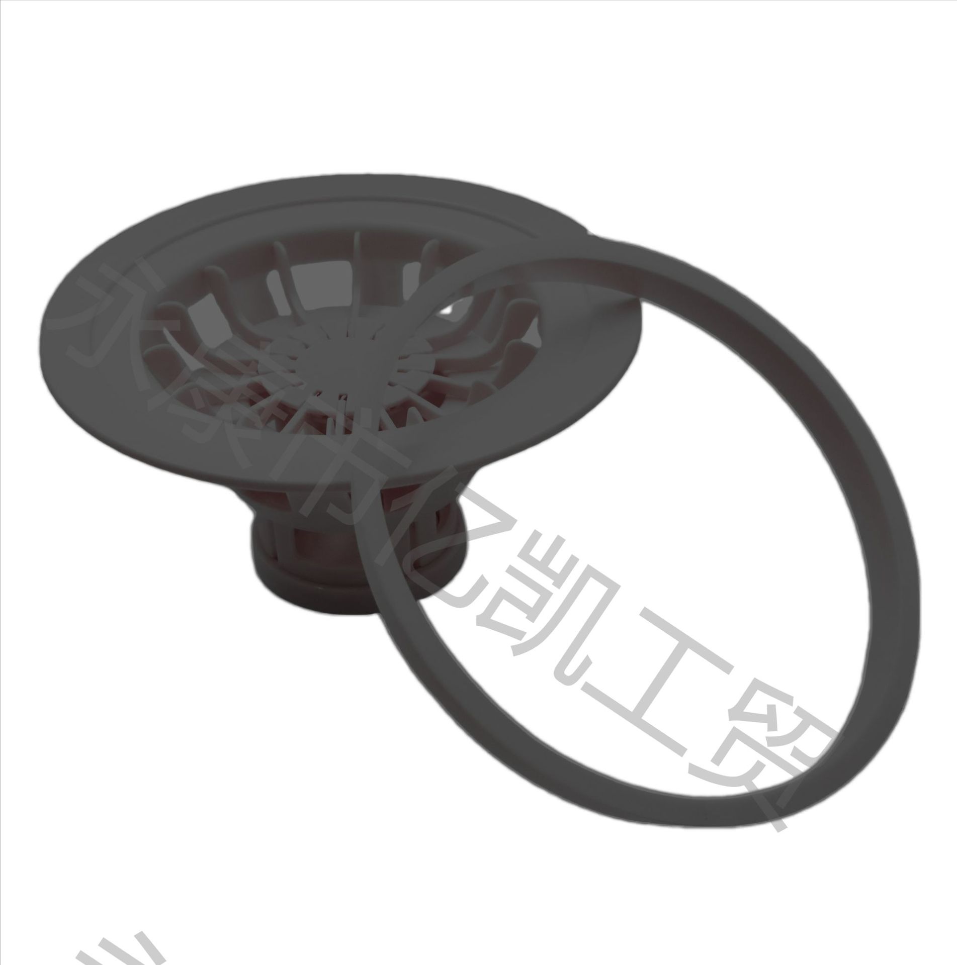 가죽 컷이 있는 블랙