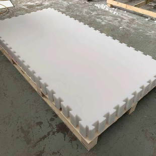 White Simulated Ice Board, Self-Lubricating and Wear-Resistant, Roller Ice Rink, Skating Rink, Skate Floor Processing,Upe Ice Skating Board