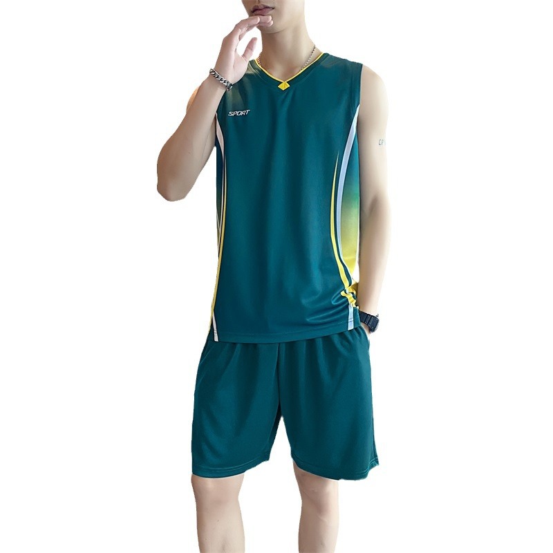 Camisas de baloncesto para hombres de verano hielo seco rápido juego camiseta de entrenamiento deportivo juego de baloncesto para hombres