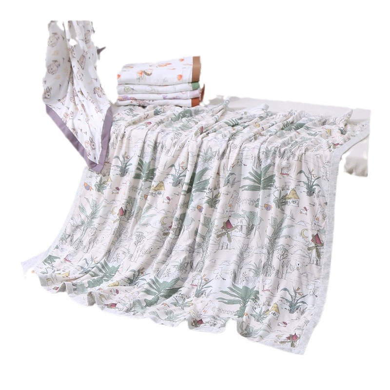 Gauze children's bath towel, cool duvet
