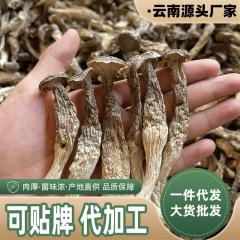 鹿茸茸の乾燥商品メーカーの鹿茸の脆いキノコの雲南特製品の選別は箱の中で代行してスープのキノコを卸売りします。