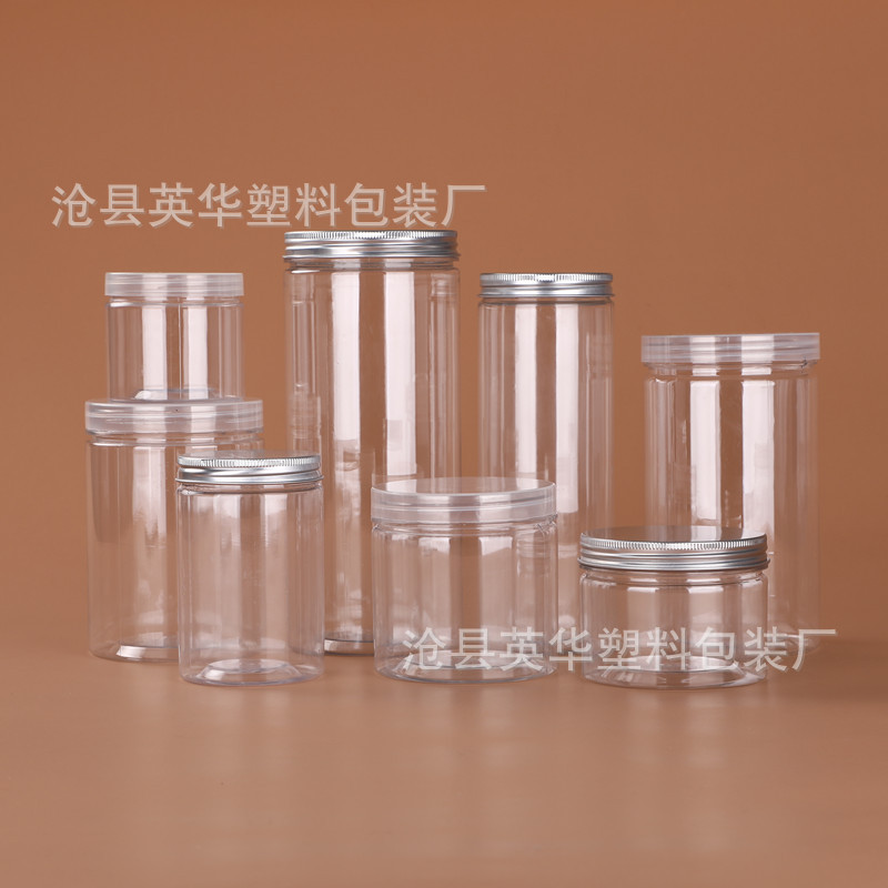 Plastic Sealed Jar 85 Mouth Dried Fruit Jar Flower Tea Jar 55 Mouth Honey Bottle Grain Jar 65 Mouth Food Jar Large Capacity