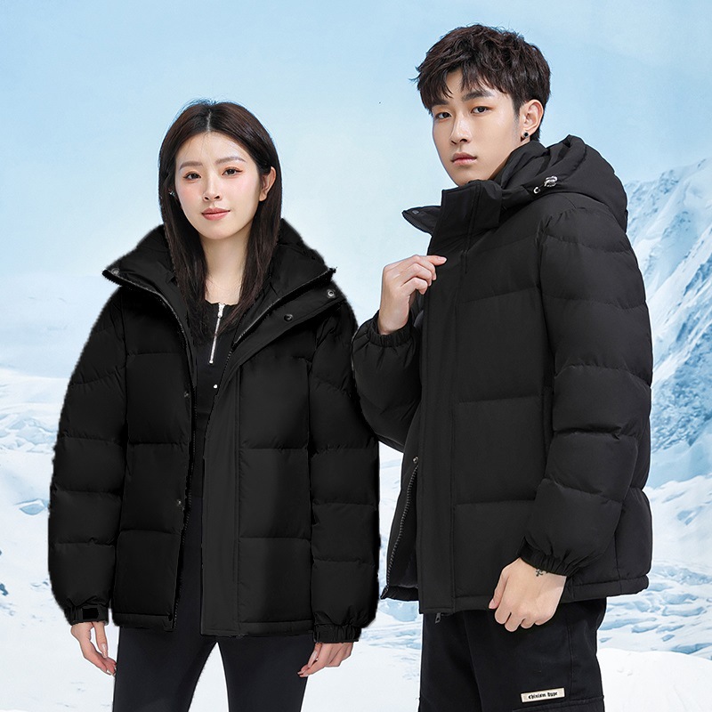 正品撤柜羽绒服大码外套新款2025加厚款90白鸭绒新国标保暖学生服