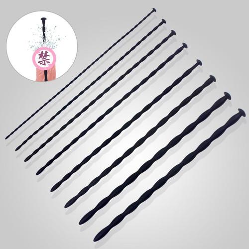 Urethral blockage, male silicone horse eye nails, horse eye sticks, horse eye needles, sexy masturbation devices, flirting supplies, gay insertion sticks