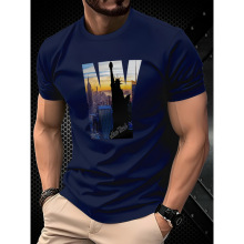C 35121 Sci-fi 3D Print Men's Tee �ƻ� 3D ӡ�� T ���羳